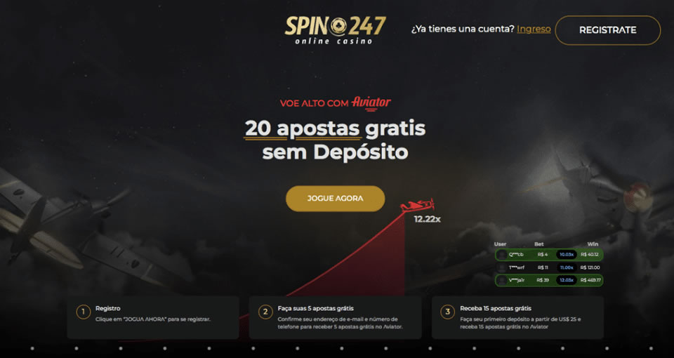 jogo brazino777 é confiável Os bónus que a plataforma oferece aos seus utilizadores durante as sessões de casino online limitam-se a ofertas promocionais regulares baseadas em datas de aniversário, jogos de lançamento e sorteios semanais, que proporcionam aos utilizadores uma vantagem de curta duração mas muito lucrativa.