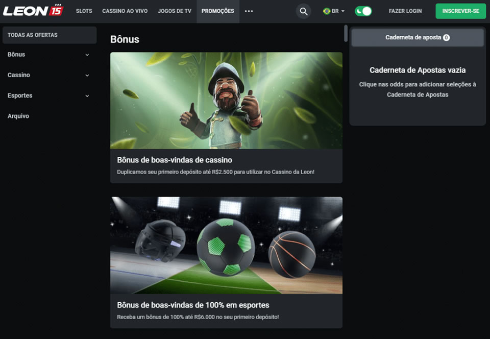 leao marinho A seção de cassino online oferece um catálogo muito diversificado para mercados que não são o foco principal da plataforma, incluindo slots, jogos de mesa, vídeo pôquer e alguns jogos esportivos virtuais.